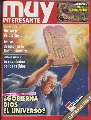 REVISTA MUY INTERESANTE. Nº 131: ¿GOBIERNA DIOS EL UNIVERSO?.