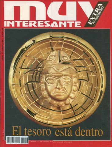 REVISTA MUY INTERESANTE. Nº 132: EL TESORO ESTA DENTRO.