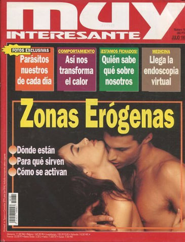 REVISTA MUY INTERESANTE. Nº 182: ZONAS EROGENAS.