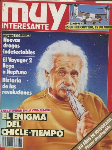 REVISTA MUY INTERESANTE. Nº 98: EL ENIGMA DEL CHICLE-TIEMPO.