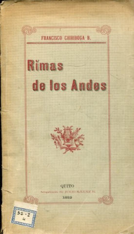 RIMAS DE LOS ANDES.