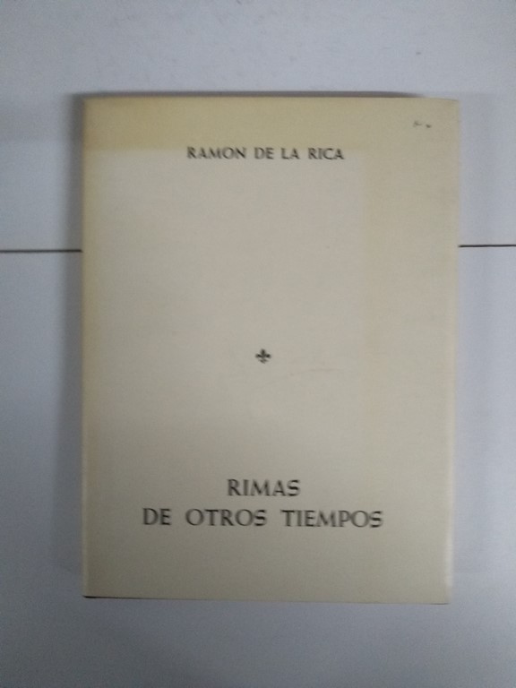 Rimas de otros tiempos