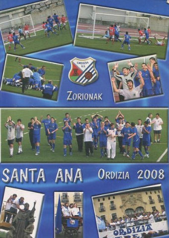 SANTA ANA. ORDIZIA 2008.