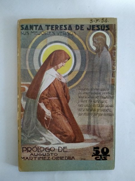 Santa Teresa de Jesus. Sus mejores versos