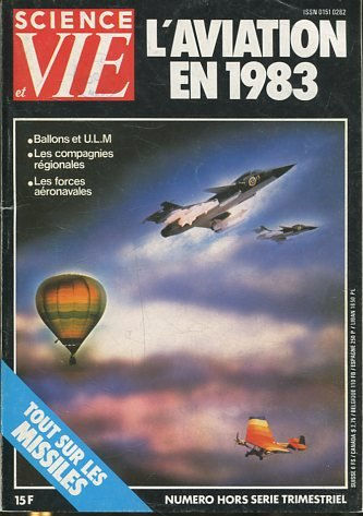 SCIENCE ET VIE. NUMERO HORS SERIE TRIMESTREL: L'AVIATION EN 1983.