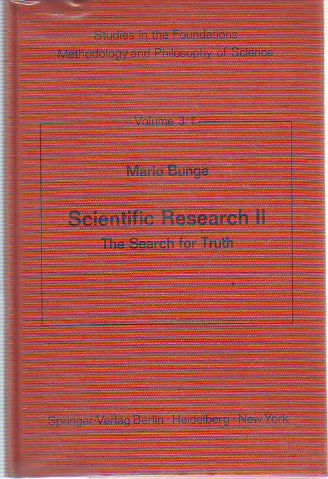 SCIENTIFIC RESEARCH II. THE SEARCH FOR TRUTH.