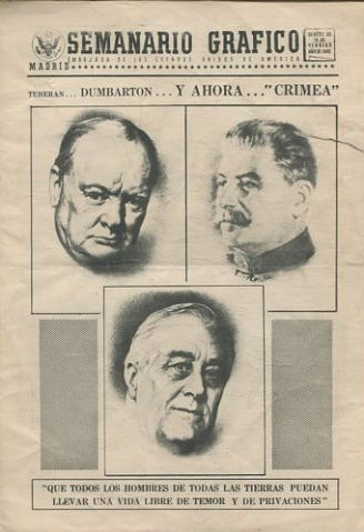 SEMANARIO GRAFICO. EMBAJADA DE LOS ESTADOS UNIDOS DE AMERICA MADRID. Nº 85-19... Y AHORA CRIMEA.