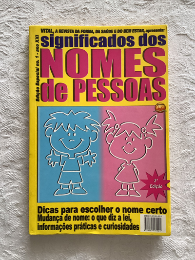 Significados dos nomes de pessoas