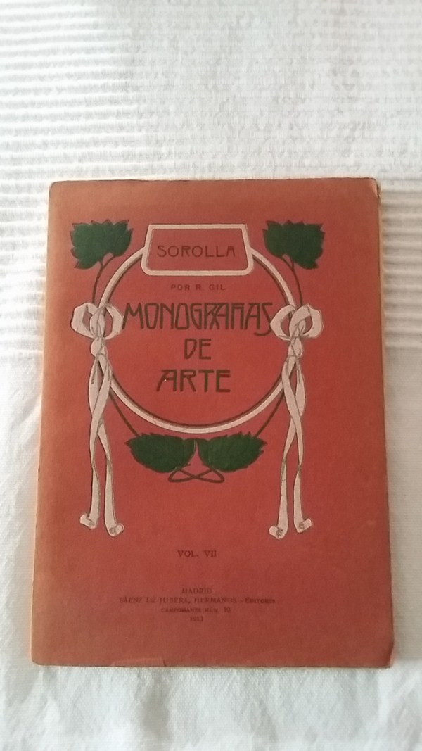 Sorolla. Monografias de arte. Volúmen VII