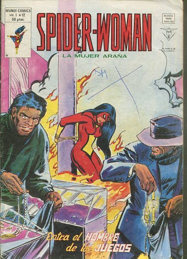 SPIDER-WOMAN. LA MUJER ARAÑA,  1 Nº 12. ENTRE EL HOMBRE DE LOS JUEGOS.