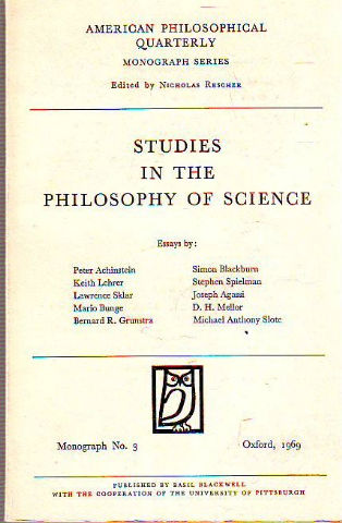 STUDIES IN THE PHILOSOPHY OF SCIENCE.