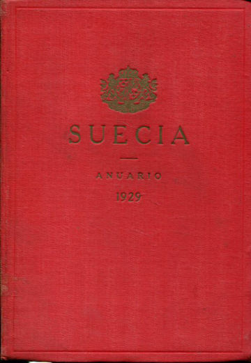 SUECIA ANUARIO 1929.