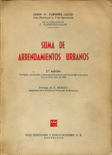 SUMA DE ARRENDAMIENTOS URBANOS.