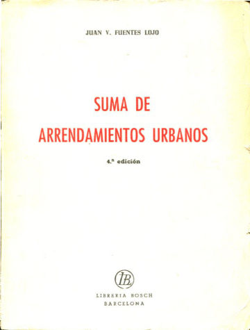 SUMA DE ARRENDAMIENTOS URBANOS.