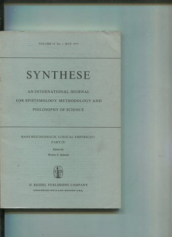 SYNTHESE AN INTERNATIONAL JOURNAL FOR EPISTEMOLOGY, METHODOLOGY AND PHILOSOPHY OF SCIENCE. VOLUME 35 No. 1.