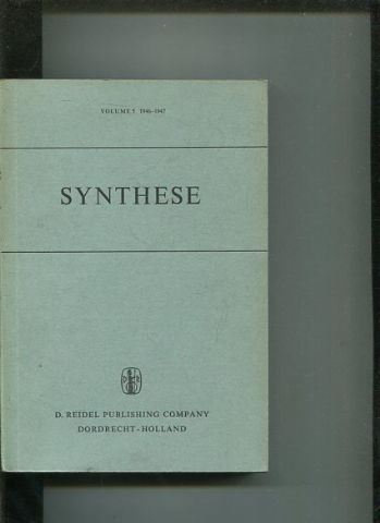 SYNTHESE VOLUME 5 1946-1947.