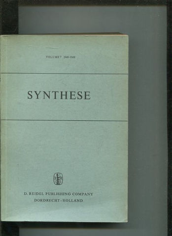 SYNTHESE VOLUME 7 1948-1949.