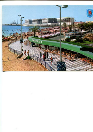 TARJETA POSTAL DE ALICANTE. Nº 147: PLAYA DEL POSTIGUET.