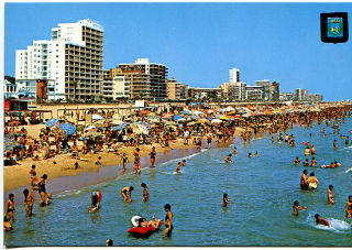 TARJETA POSTAL DE GANDIA. Nº 177: PLAYA.