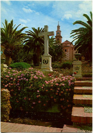 TARJETA POSTAL DE MOTRIL. 1255: VISTA DEL SANTUARIO.