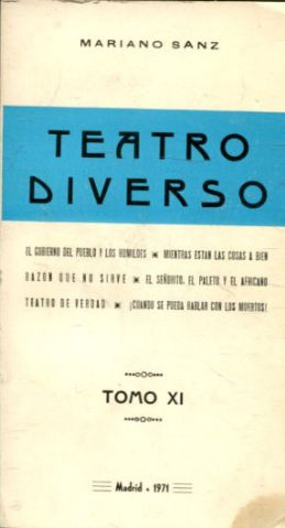 TEATRO DIVERSO. TOMO XI.