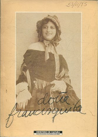 TEATRO LIRICO NACIONAL LA ZARZUELA. DOÑA FRANCISQUITA.