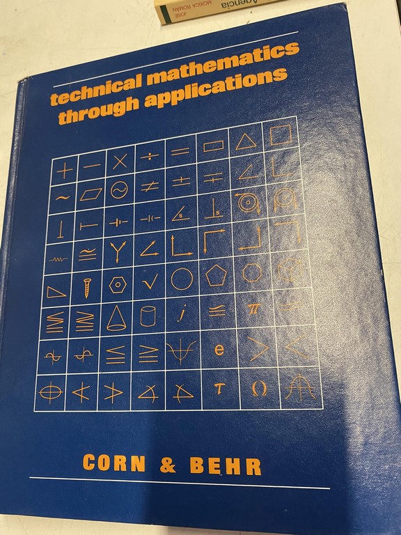 TECHNICAL MATHEMATICS THROUGH APPLICATIONS.