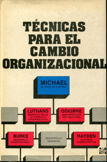 TECNICAS PARA EL CONTROL DEL CAMBIO ORGANIZACIONAL.