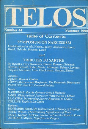 TELOS: NUMBER 44 (SUMMER 1980).