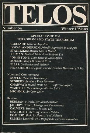 TELOS: NUMBER 54 (WINTER 1982-83).