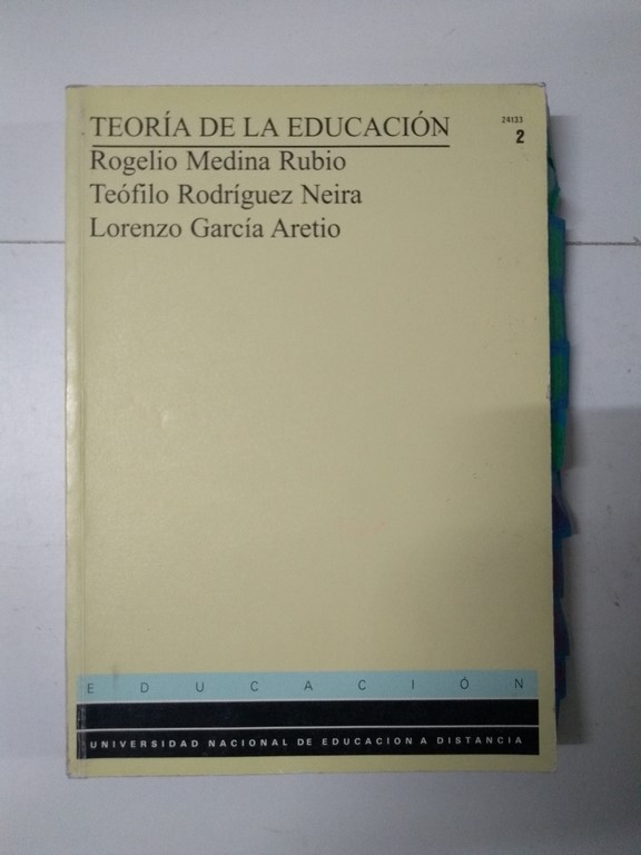 Teoría de la educación,