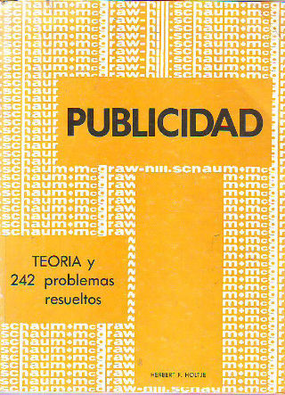 TEORÍA Y PROBLEMAS DE PUBLICIDAD.