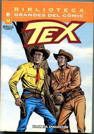 TEX. BIBLIOTECA GRANDES DEL COMIC. TOMO 12. BONELLI COMICS.