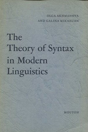 THE THEORY OF SYNTAX IN MODERN LINGUISTICS.