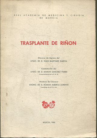 TRASPLANTE DE RIÑON.