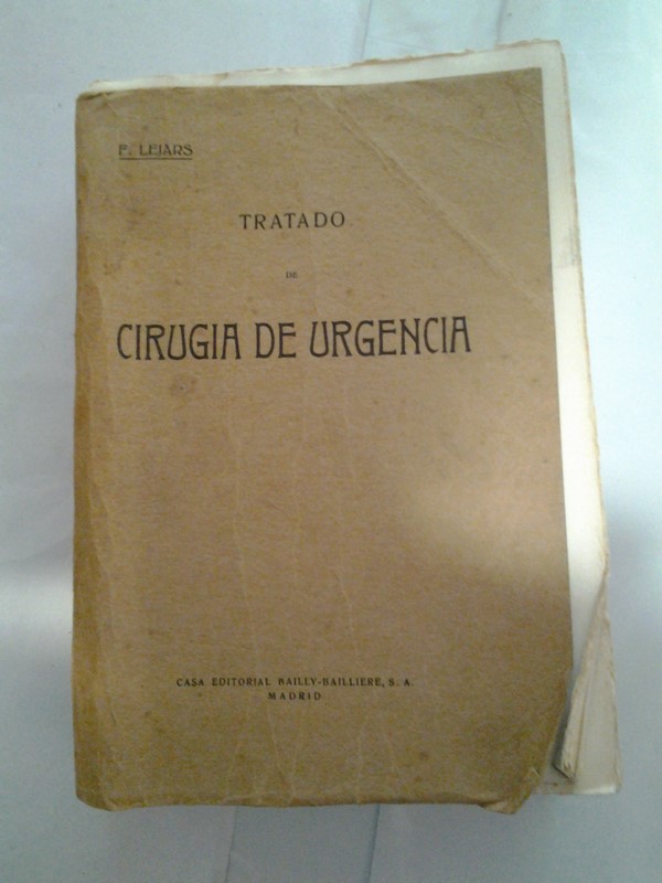 Tratado de cirugia de urgencia