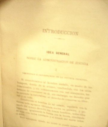 TRATADO GENERAL DE PROCEDIMIENTOS CRIMINALES O EXPOSICION DE LAS REGLAS QUE DEBEN OBSERVARSE EN LA SUSTANCIACION DE LOS JUICIOS PARA LA AVERIGUACION Y CASTIGO DE LOS DELITOS Y FALTAS. TOMO I.