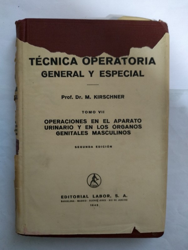 Tratado tecnica operatoria general y especial. VII