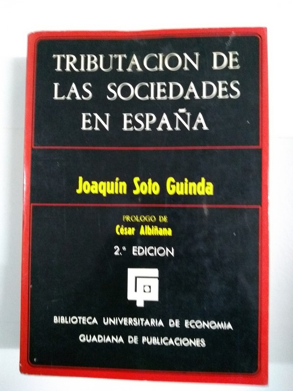 Tributacion de las Sociedades en España