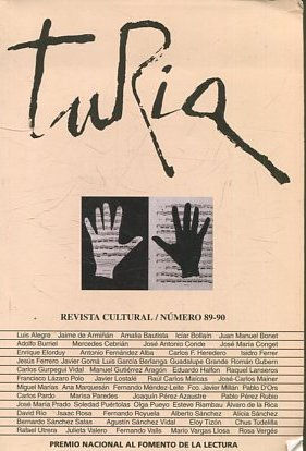 TURIA. REVISTA CULTURAL / NUMERO 89-90.