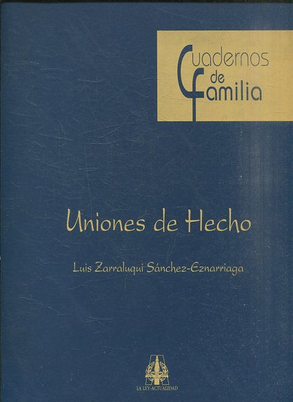 UNIONES DE HECHO.