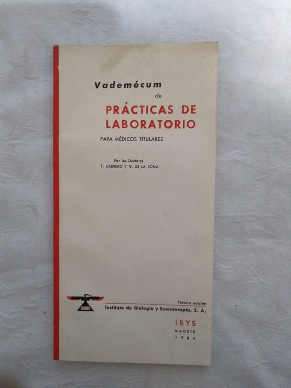 Vademecum de practicas de laboratorio para medicos titulares