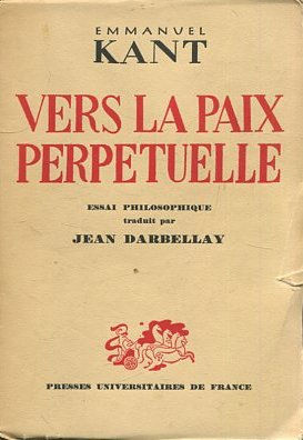 VERS LA PAIX PERPETUELLE.