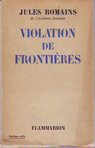 VIOLATION DE FRONTIERES.