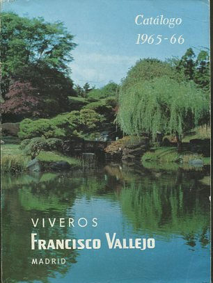 VIVEROS FRANCISCO VALLEJO. CATALOGO 1965-66.