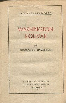 WASHINGTON BOLIVAR.