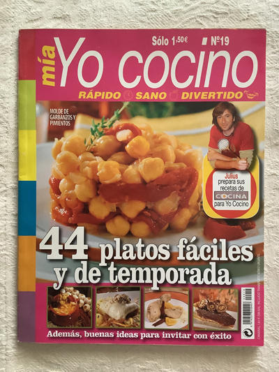 Yo cocino, nº 19. 44 platos fáciles y de temporada