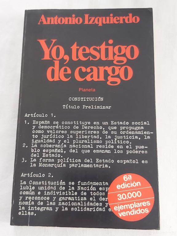 Yo, testigo de cargo